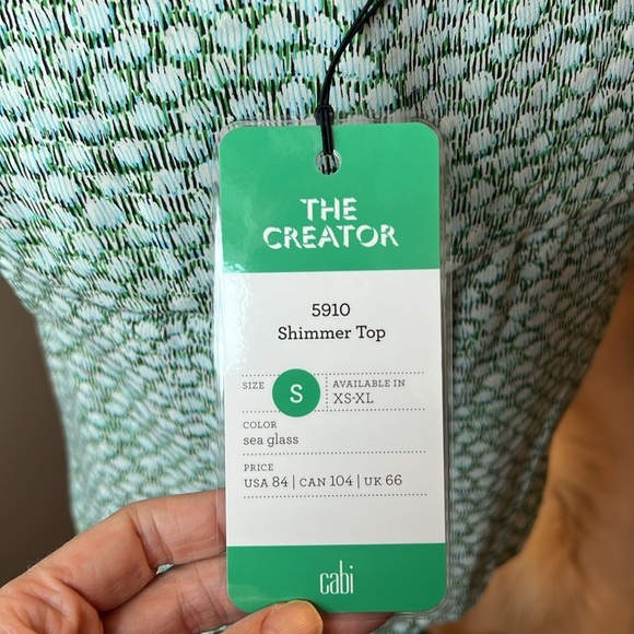 Cabi Shimmer Top (style 5910) - Picture 9 of 14